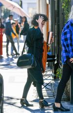 SARAH HYLAND at Nine Zero One Salon in West Hollywood 04/01/2019