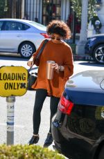 SARAH HYLAND at Nine Zero One Salon in West Hollywood 04/01/2019