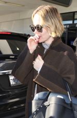 SARAH PAULSON at LAX Airport in Los Angeles 01/03/2019