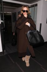 SARAH PAULSON at LAX Airport in Los Angeles 01/03/2019