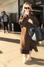 SARAH PAULSON at Los Angeles International Airport 01/03/2019