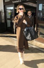 SARAH PAULSON at Los Angeles International Airport 01/03/2019