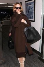 SARAH PAULSON at Los Angeles International Airport 01/03/2019