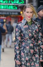 SARAH PAULSON Out and About in New York 01/17/2019
