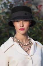 SASHA LUSS at Chanel Fashion Show in Paris 01/22/2019