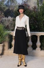 SASHA LUSS at Chanel Fashion Show in Paris 01/22/2019