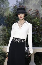 SASHA LUSS at Chanel Fashion Show in Paris 01/22/2019
