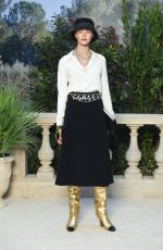 SASHA LUSS at Chanel Fashion Show in Paris 01/22/2019