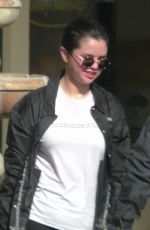 SELENA GOMEZ Heading to a Gym in West Hollywood 01/28/2019
