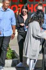 SELENA GOMEZ Leaves a Gym in Los Angeles 01/09/2019