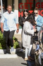 SELENA GOMEZ Leaves a Gym in Los Angeles 01/09/2019