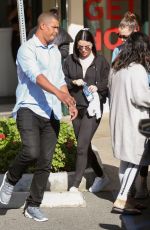 SELENA GOMEZ Leaves a Gym in Los Angeles 01/09/2019