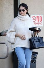 SELENA GOMEZ Leaves Hugo