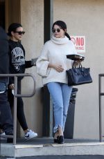 SELENA GOMEZ Leaves Hugo