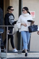 SELENA GOMEZ Leaves Hugo