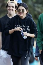 SELENA GOMEZ Out Hiking with Friends in Los Angeles 01/04/2019