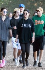 SELENA GOMEZ Out Hiking with Friends in Los Angeles 01/04/2019