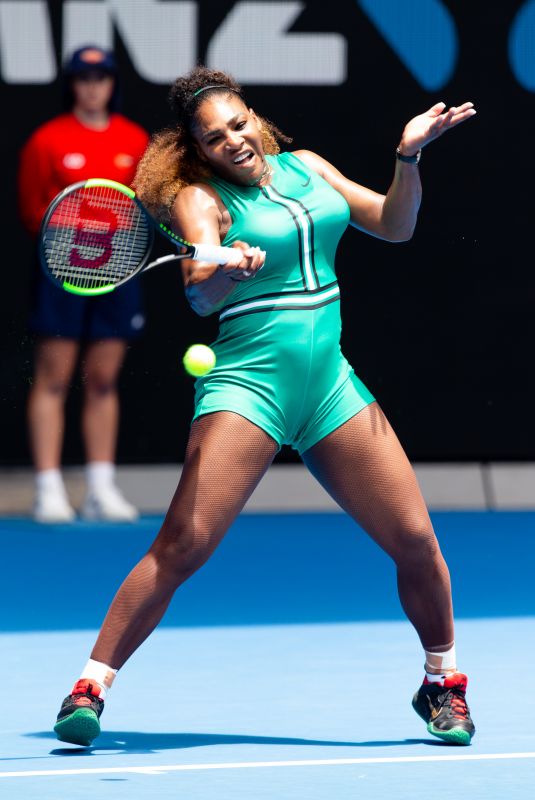 SERENA WILLIAMS at 2019 Australian Open at Melbourne Park 01/15/2019