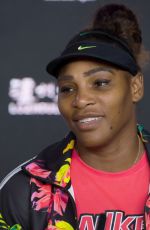 SERENA WILLIAMS at 2019 Australian Open Press Conference at Melbourne Park 01/21/2019
