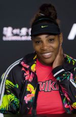 SERENA WILLIAMS at 2019 Australian Open Press Conference at Melbourne Park 01/21/2019