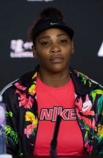 SERENA WILLIAMS at 2019 Australian Open Press Conference at Melbourne Park 01/21/2019