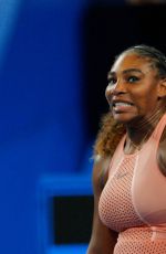 SERENA WILLIAMS at Hopman Cup Tennis in Perth 01/01/2019