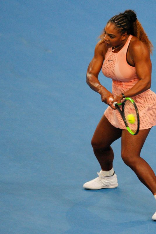 SERENA WILLIAMS at Hopman Cup Tennis in Perth 01/01/2019