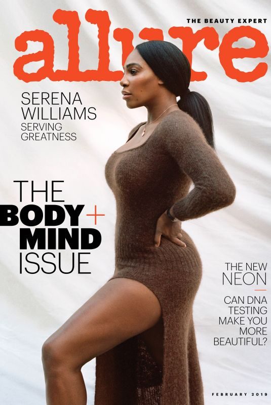 SERENA WILLIAMS in Allure Magazine, January 2019 Issue