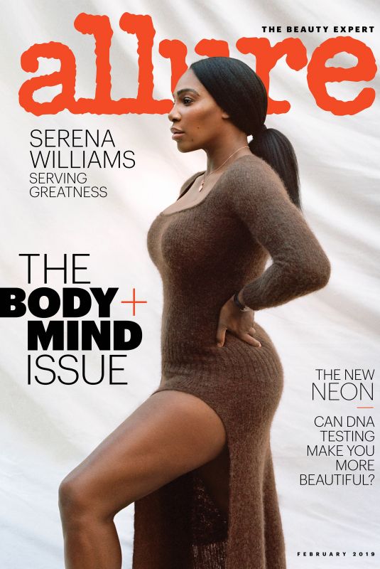 SERENA WILLIAMS in Allure Magazine, January 2019 Issue