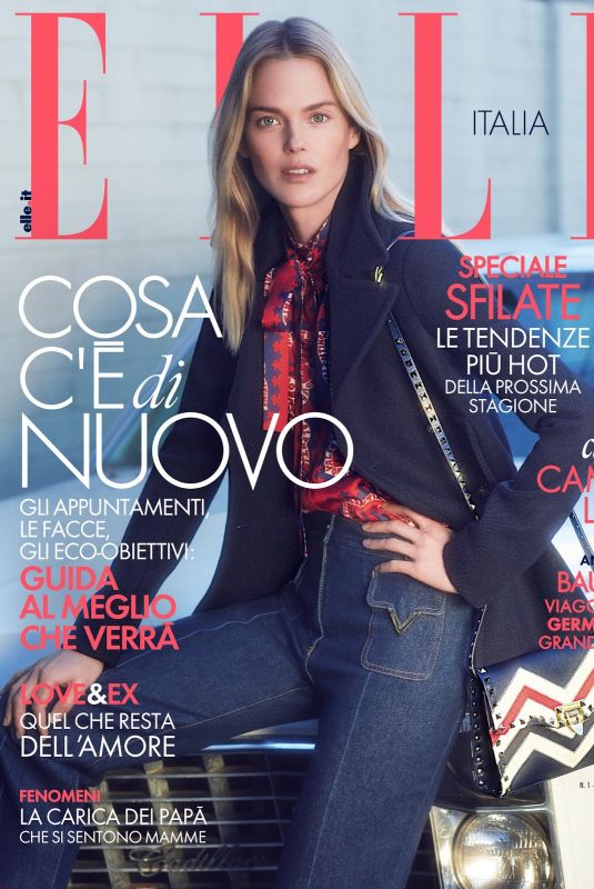 SHANNA CLICK for Elle Magazine, Italy January 2019