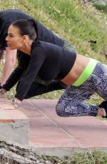 SHANTELLE CONNELLY Working Out in Marbella 01/26/2019