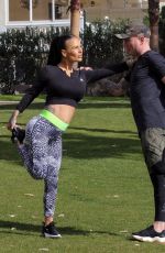 SHANTELLE CONNELLY Working Out in Marbella 01/26/2019