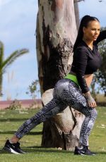 SHANTELLE CONNELLY Working Out in Marbella 01/26/2019