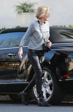 SHARON STONE Out in Los Angeles 010/18/2019