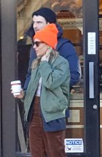 SIENNA MILLER and Tom Sturridge at Le Pain Quotidien in New York 01/22/2019