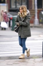 SIENNA MILLER Out and About in New York 01/08/2019