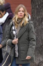 SIENNA MILLER Out and About in New York 01/08/2019