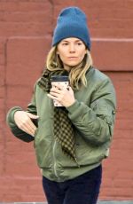 SIENNA MILLER Out and About in New York 11/15/2018