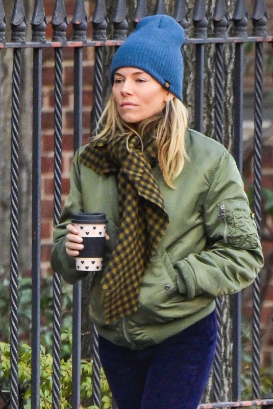 SIENNA MILLER Out and About in New York 11/15/2018