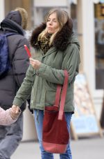 SIENNA MILLER Out for Ice Cream in New York 01/10/2019