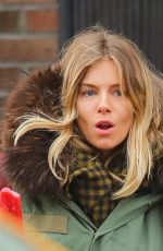 SIENNA MILLER Out for Ice Cream in New York 01/10/2019