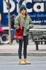 SIENNA MILLER Out in New York 01/29/2019