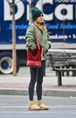SIENNA MILLER Out in New York 01/29/2019