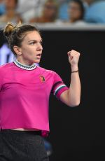 SIMONA HALEP at 2019 Australian Open at Melbourne Park 01/15/2019
