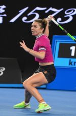 SIMONA HALEP at 2019 Australian Open at Melbourne Park 01/15/2019