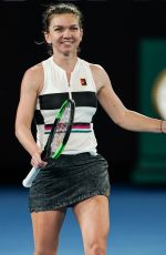 SIMONA HALEP at 2019 Australian Open at Melbourne Park 01/17/2019