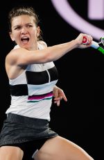SIMONA HALEP at 2019 Australian Open at Melbourne Park 01/17/2019