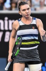 SIMONA HALEP at 2019 Australian Open at Melbourne Park 01/19/2019