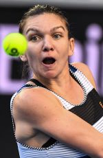 SIMONA HALEP at 2019 Australian Open at Melbourne Park 01/19/2019