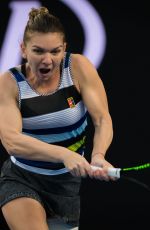 SIMONA HALEP at 2019 Australian Open at Melbourne Park 01/19/2019